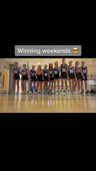 U13s winning both games at @engsportsuk northern league 💚💜#netball #ywca #winners #engsportsuk