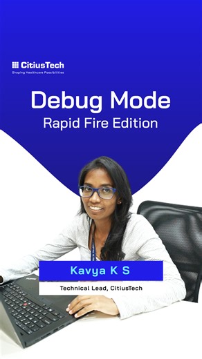 Quality is her north star. It shapes how she builds, how she solves, and how she shows up as an engineer. Spotlight on Kavya K S, Technical Lead, CitiusTech — steady, meticulous, always pushing for systems that work when it matters most. If this mindset feels like home, explore roles. Careers link in bio. Be You. Be Awesome. #LifeAtCitiusTech #EngineeringCommunity #HealthcareTech #QualityEngineering #Careers | CitiusTech