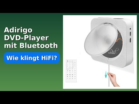 BEWERTUNG (2025): Adirigo DVD-Player mit Bluetooth. WESENTLICHE Einzelheiten