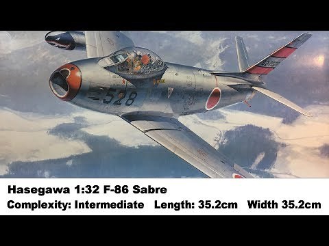 Hasegawa 1:32 F-86 Sabre Kit Review