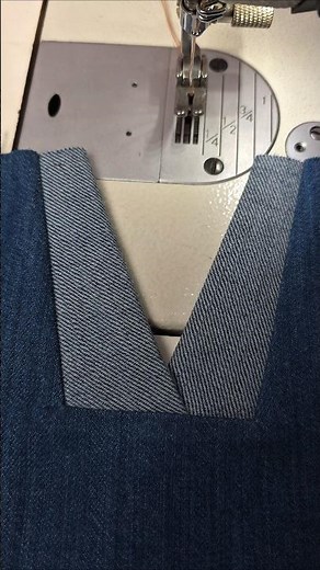 ✅️ Tips for Sewing a Perfect V-Neck with This Simple Method #shorts #shortsfeed #trending #fashion
