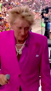 Rod Stewart delivers star-studded set at Glastonbury | The Sun
