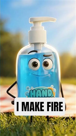 Hand Sanitizer Starts Fires 🔥