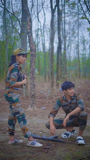 Land Mine Army Fash Gaya #short #army #fouji #indianarmy