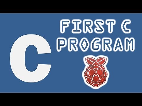 First C Program on the Raspberry Pi