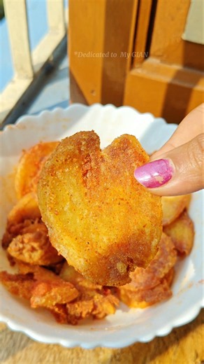 Crispy Chatpata Potato Snack | Easy Tea Time Snack #shorts #potato #viralvideo #shortsfeed