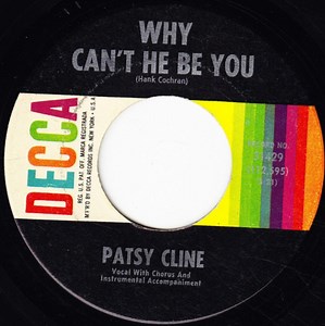 Patsy Cline - Why Can't He Be You