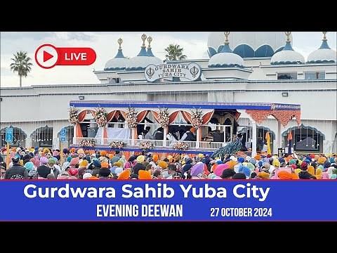 Gurbani Kirtan & Daily Prayer Yuba City Gurdwara |Live Sikh Parade Celebration