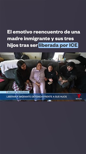 ❤️‍🩹 Iris Esmeralda por fin está en casa y puede abrazar a sus hijos, uno de ellos con necesidades especiales. Sin embargo, la madre cuenta que lo que vivió tras estar una semana detenida por ICE le dejó un trauma muy fuerte: “yo siento que nunca lo va a poder uno olvidar”. Sin récord criminal, con permiso de trabajo vigente y con una solicitud de Visa U, Iris considera que los agentes cometieron un error al detenerla.
