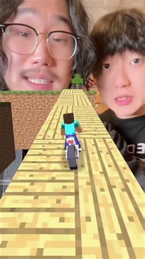 🔥 Only 1% Survive Minecraft Racing Beatbox Game 🚗💨😳 #beatbox #tiktok