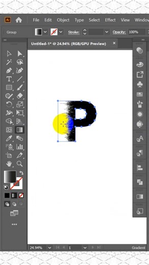 Illustrator Glitch Text Effect Tutorial: Make a Distorted “P”! #GlitchEffect #IllustratorTutorial #AdobeIllustrator #LetterDesign #TextEffect #TypographyDesign #GraphicDesign #DesignInspiration #CreativeProcess #LearnDesign #ArtTutorial #Vexeledge #ShahParvezAhmed | Shah Parvez Ahmed
