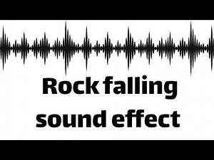 Rock falling sound effect (no copyright)