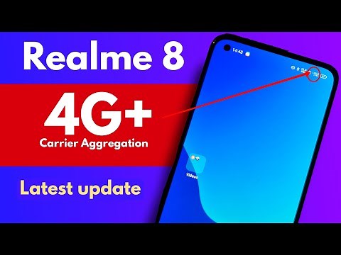 Realme 8 4G+ carrier aggregation latest update. How to enable 4G+ carrier aggregation in realme 8🔥🔥🔥