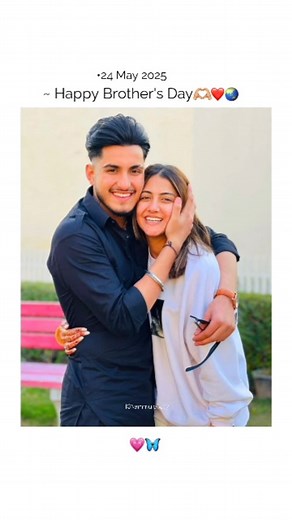 𝓐𝓶𝓲𝓴𝓪𝓼𝓱 🌻 on Instagram: "Tag Your Brother ❤️💌 . . . . #fypシ #viralreels #trending #instagram #instagood #fyd #foryou #viralreels #ontrend #instagram #instagood #fyd #24thapril2025 #brothersday #brotherandsister #brothersisterlove #brothersday #comingsoon #sisbro #love #sisterlove"