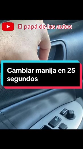 Como cambiar la manija/manubrio de la puerta de tu auto en 25 segundos, el video completo está en mi canal. 😎✌️ #elpapadelosautos #autos #carros #motor #carsoftiktok #honda #accord #carfix