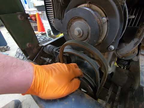 John Deere 420 PTO Tensioner and Pulley