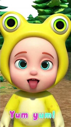 Five Little Speckled Frogs 03 | Nursery Rhymes & Kids Songs