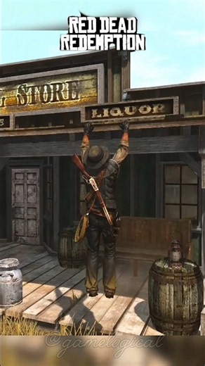 Climbing Comparison in RDR #reddeadredemption2 #gaming #reddeadredemption