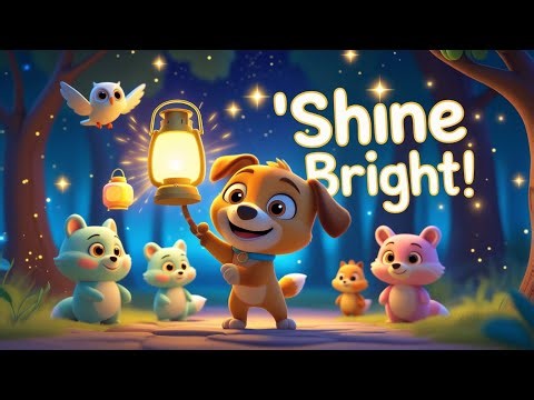 Let Your Light Shine Bright! 💡🌟✨ | BibleKidz Nursery Rhymes | 3D Bible Song for Kids 🎵.