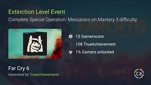 Extinction Level Event achievement in Far Cry 6