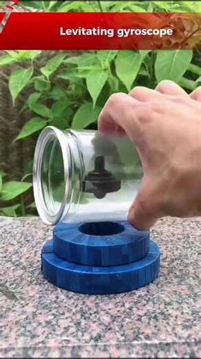 Magic of science | Understand the phenomenon of levitating gyroscope #amazingscience #educationalvid
