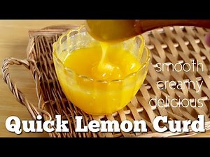 How to Make Quick Lemon Curd Recipe | OCHIKERON | Create Eat Happy :)