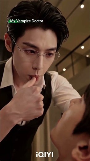 Whispered threat, BOUND to him now! #iQIYI #MyVampireDoctor #bl