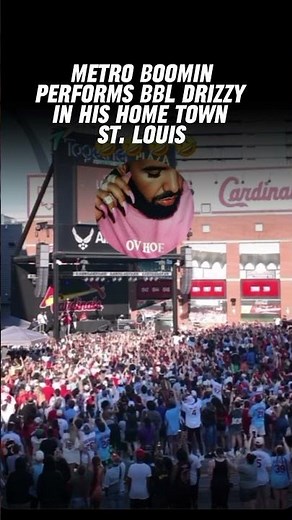 Metro Boomin's Homecoming: BBL Drizzy Performance in St. Louis #shorts