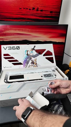 Unboxing watercooling AIO Valkyrie V360 LCD #hardware #watercooling #pcgamer #informatique #ludotech