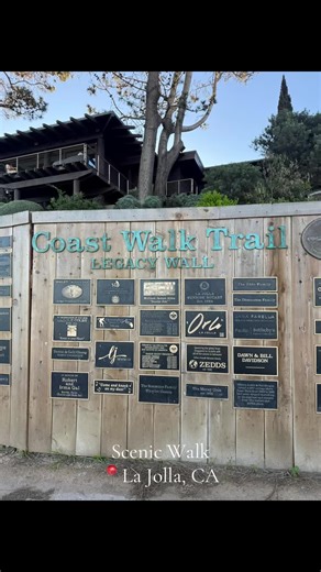 Short easy scenic hike, amazing view and has seats to just chill and admire the coast. Great place for bird watching #hikesincalifornia #lajollasandiego #coastwalktrail #hike