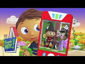 The Ghost Who Was Afraid | Super Why - WildBrain | Movies for Kids