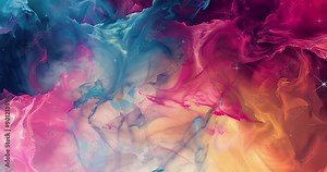 Create a captivating abstract background with vibrant colors and dynamic shapes, perfect for adding a touch of modern art to any project