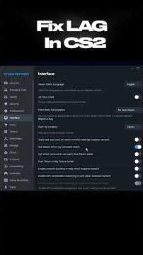 Fix Lag & Stutters In CS2