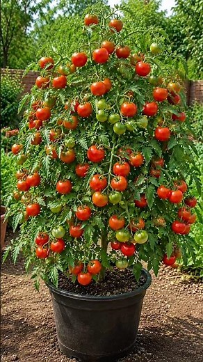 👉 This Plant Is LOADED with Green tomatoes ! 🍅 You Won’t Believe This! #shorts #viral