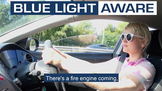 67K views · 511 reactions | Day 3 You're driving along, minding your own business and suddenly there's a 999 vehicle behind you. Don't slam on the brakes and stop where you are. Watch our #BlueLightAware video to know how to facilitate a smooth, safe and easy pass for the 999 vehicle. | Blue Light Aware | Facebook
