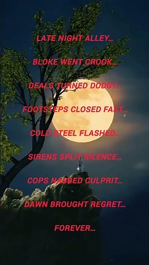 Late Night Alley Crime | Aussie Crime Story Short #shorts #emotional