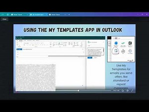 Using My Templates in Microsoft Outlook