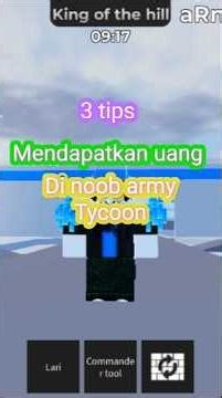 3 tips bermain noob army tycoon -NOOBARMYTYCOON- #shorts