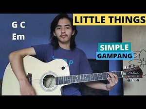 CHORD SIMPLE GAMPANG (Little Things - One Direction) (Tutorial Gitar)