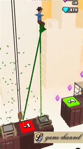 stilts run walk & step over 😉😉 gameplay // l game channel // android,ios 123333 #rungame #shorts