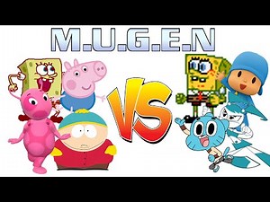 Mugen: Equipo George Pig vs Equipo Gumball