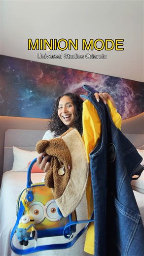 minion inspired outfit for universal 💛 #outfitinspo #themepark #universalstudios #nostalgia