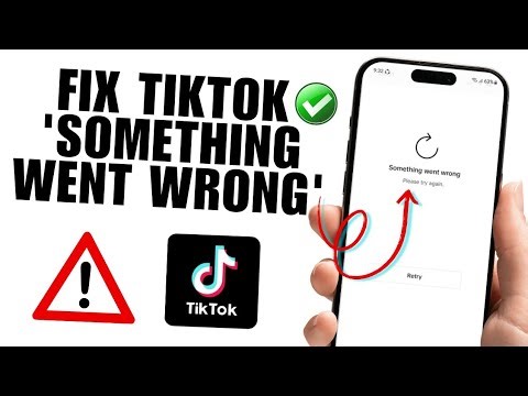 How To FIX TikTok Something Went Wrong Problem | Something Went Wrong TikTok Problem (Solution 2025)