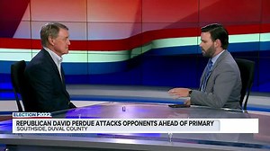 Republican David Perdue attacks opponents ahead of primary