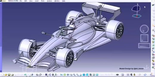 SH Lancer on Instagram: "Over the past three intensive working days, I designed a full-scale @f1 2026 concept model entirely in CATIA V5. The process involved translating regulatory geometry into manufacturable CAD surfaces, maintaining aerodynamic proportions, and ensuring proper part breakdown for structural integrity and assembly feasibility. This project reflects the importance of structured thinking, planning for manufacturability, and approaching complex systems with clarity and discipline