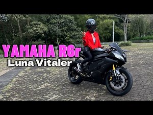 Luna Vitaler tells us a little about her beautiful Yamaha R6 😏🎉🔥￼￼