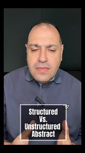 28K views · 415 reactions | Structured vs. Unstructured Abstract الفرق بين الملخص الممنهج وغير الممنهج عند كتابة المقالة البحثية #بحث #نشر #مقالة #abstract | Research & Publication البحث والنشر العلمي | Facebook