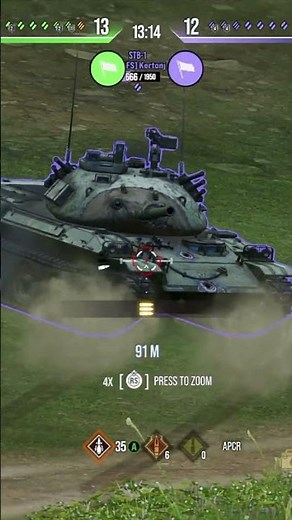 Deadeye for the win || WoT Console