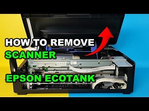 How to Remove the Scanner Unit on Epson EcoTank ET-2400, ET-2860, L3250 & Similar Models