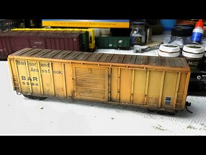 How to Realistically Weather an HO Scale Boxcar